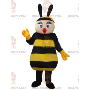 Too Cute Bee BIGGYMONKEY™ Maskotdräkt. bee kostym - BiggyMonkey