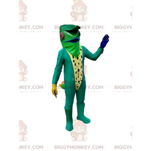 Chameleon BIGGYMONKEY™ Mascot Costume. Chameleon Costume -