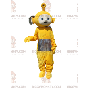 BIGGYMONKEY™ mascottekostuum van Laa-laa de gele Teletubby. Laa