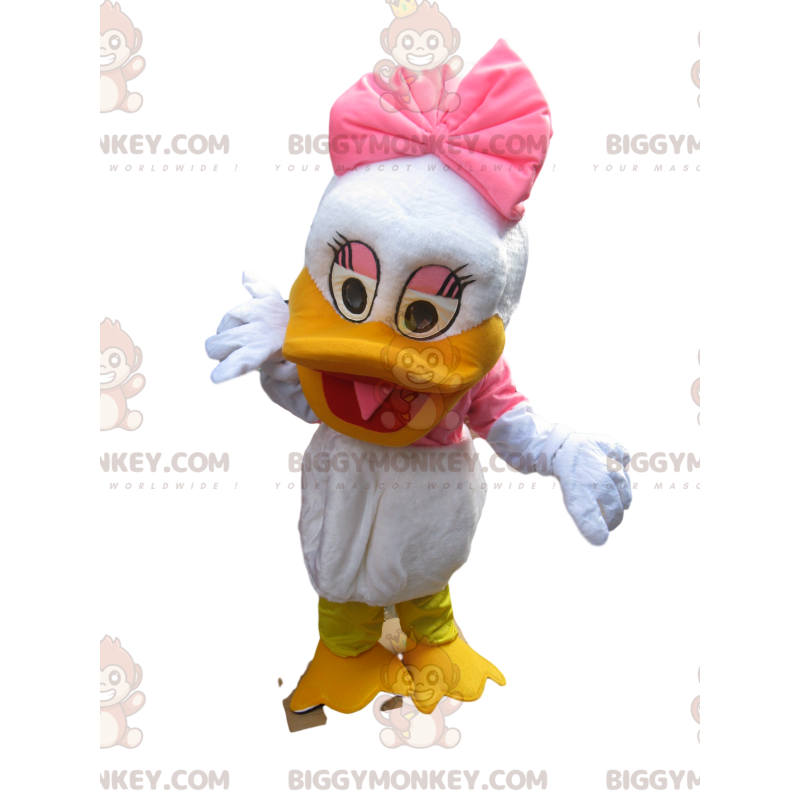 Kostým maskota BIGGYMONKEY™ Donaldova miláčka Daisy. Kostým Kostým maskota BIGGYMONKEY™ Donaldova miláčka Daisy. Kostým
