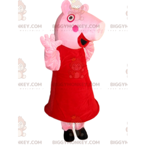 Peppa Pig's BIGGYMONKEY™ mascot costume. Peppa Pig Costume –