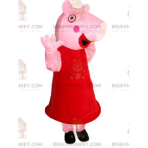 Peppa Pig's BIGGYMONKEY™ mascottekostuum. Peppa Pig-kostuum - Mascottes beroemde mensen - BIGGYMONKEY_014245 - BiggyMonkey.com