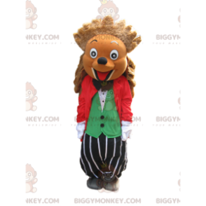 BIGGYMONKEY™ Maskot Kostým veselého ježka v kostýmu a –