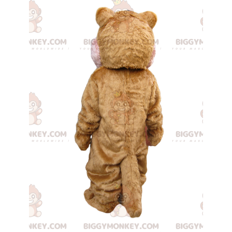 BIGGYMONKEY™ Mascottekostuum Te schattige hamster met vier