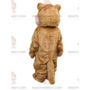 BIGGYMONKEY™ Mascottekostuum Te schattige hamster met vier
