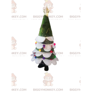 BIGGYMONKEY™ Christmas tree mascot costume with Sizes L (175-180CM)