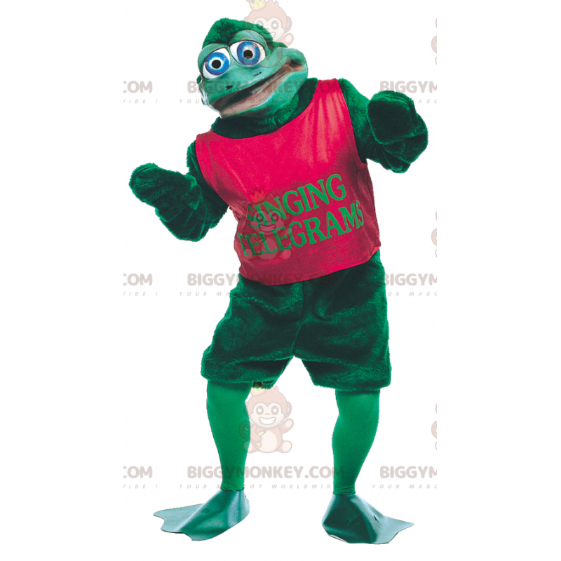 BIGGYMONKEY™ Buffalo Brown Bull Mascot-kostume i sportstøj -