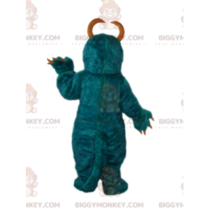 BIGGYMONKEY™ mascot costume of Sully, the blue monster from