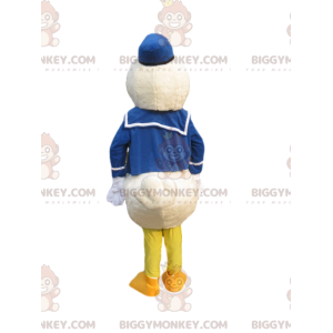 Costume de mascotte BIGGYMONKEY™ de Donald avec son costume de