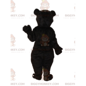 BIGGYMONKEY™ Mascot Costume of Brown Bear with Big Red Muzzle -