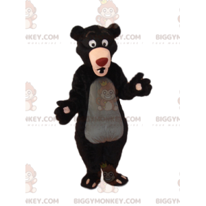 Disfraz de mascota BIGGYMONKEY™ de oso pardo con gran hocico
