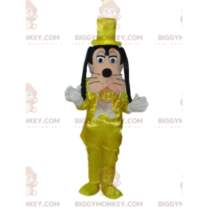 Disfraz de mascota Goofy BIGGYMONKEY™ con disfraz amarillo