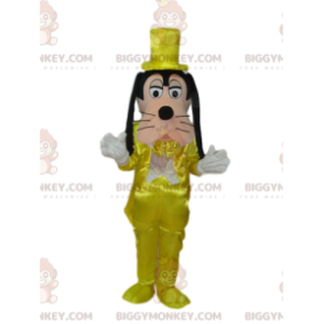 Disfraz de mascota Goofy BIGGYMONKEY™ con disfraz amarillo