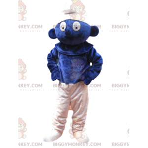 Smurf BIGGYMONKEY™ Mascot Costume with Wonderful Look -