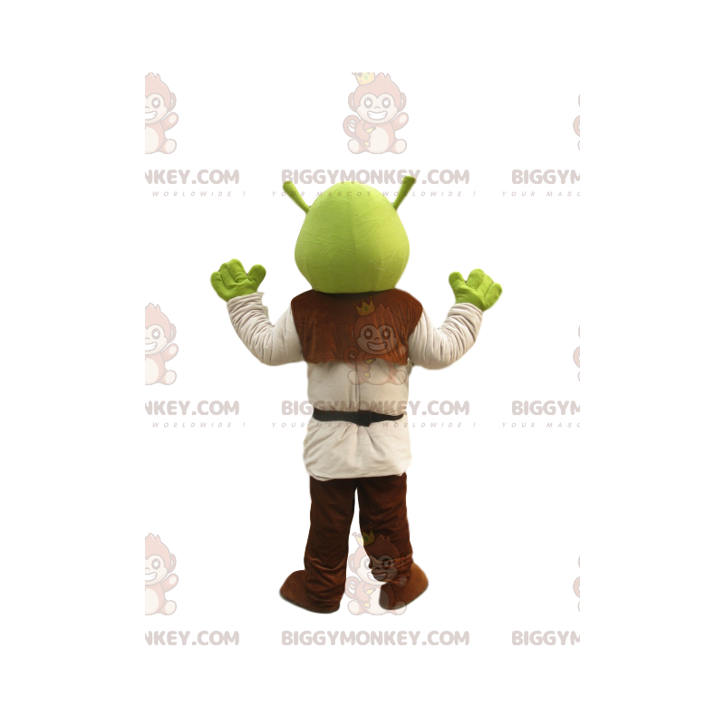 Disfraz de mascota BIGGYMONKEY™ de Shrek, el divertido ogro de Disfraz de mascota BIGGYMONKEY™ de Shrek, el divertido ogro de