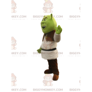BIGGYMONKEY™ maskotkostume af Shrek, Walt Disneys sjove trold - Masker berømte mennesker - BIGGYMONKEY_014307 - BiggyMonkey.com