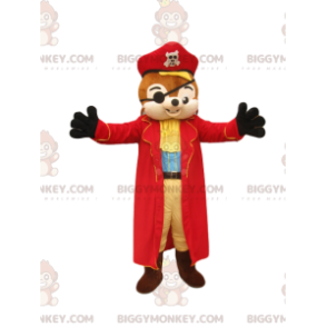 Eichhörnchen BIGGYMONKEY™ Maskottchen-Kostüm mit tollem