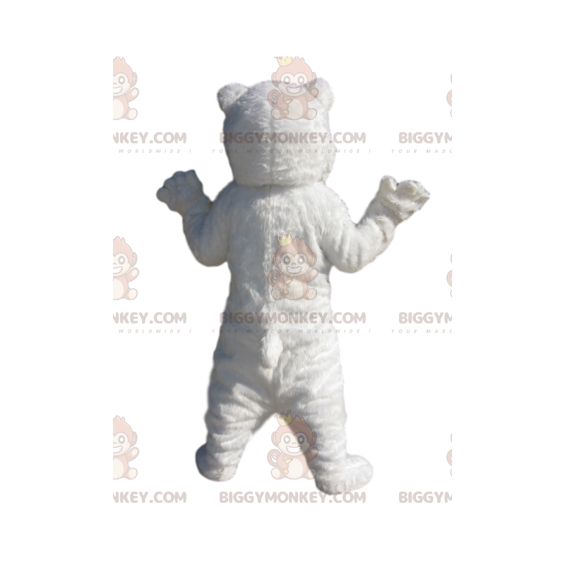 Isbjørn BIGGYMONKEY™ maskotkostyme. Isbjørnkostyme - Bjørn maskot - BIGGYMONKEY_014317 - BiggyMonkey.com