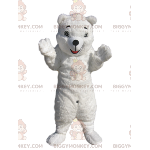 Isbjørn BIGGYMONKEY™ maskotkostyme. Isbjørnkostyme