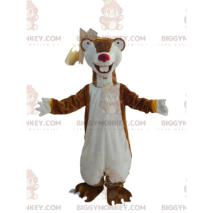 Costume de mascotte BIGGYMONKEY™ de Sid le paresseux, de L'Age