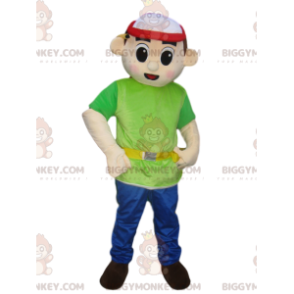 Στολή μασκότ BIGGYMONKEY™ Construction Manager με καπάκι - Μασκότ διάσημων χαρακτήρων - BIGGYMONKEY_014321 - BiggyMonkey.com