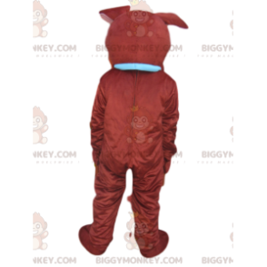 BIGGYMONKEY™ Costume da mascotte Cane marrone con un sorriso