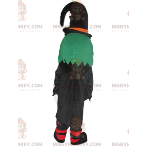 Very friendly witch BIGGYMONKEY™ mascot costume with funny hat