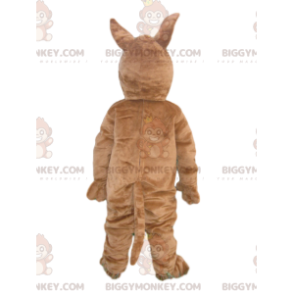 Brun hund med lang snude BIGGYMONKEY™ maskotkostume -