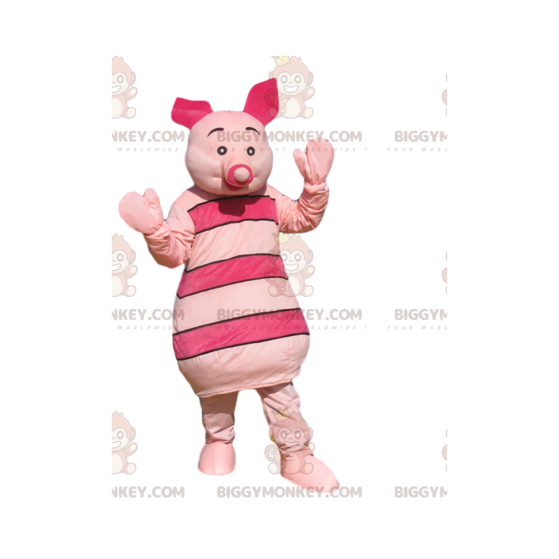 Disfraz de mascota Piglet BIGGYMONKEY™, el mejor amigo de Disfraz de mascota Piglet BIGGYMONKEY™, el mejor amigo de