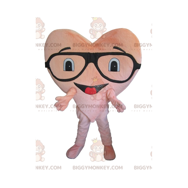 Στολή μασκότ Giant Pink Heart BIGGYMONKEY™ - Μη ταξινομημένες μασκότ - BIGGYMONKEY_0176 - BiggyMonkey.com