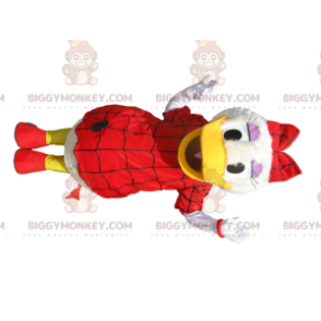 Daisy BIGGYMONKEY™ Mascot Costume With Red Halloween Dress -