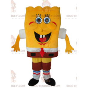 BIGGYMONKEY™ Costume da mascotte SpongeBob, l'esilarante spugna gialla - Personaggi Famosi Mascotte - BiggyMonkey.com
