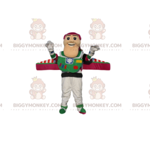 Costume de mascotte BIGGYMONKEY™ de Buzz l'Eclair, le