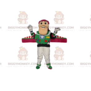 Costume de mascotte BIGGYMONKEY™ de Buzz l'Eclair, le