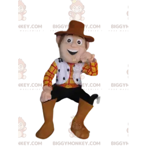 BIGGYMONKEY™ mascot costume of Woody, the awesome cowboy from