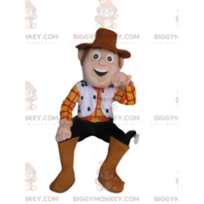 regional césped ama de casa Disfraz de mascota BIGGYMONKEY™ de Woody, el Tamaño L (175-180 CM)