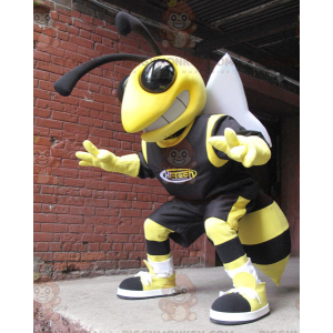 Déguisement costume de mascotte abeille rigolotte