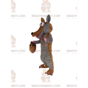 Skrab Ice Age Squirrel BIGGYMONKEY™ maskotkostume - Masker berømte mennesker - BIGGYMONKEY_014372 - BiggyMonkey.com