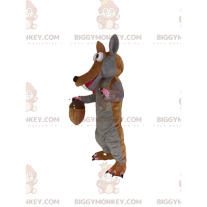 Scrat the Ice Age Squirrel Traje de mascote BIGGYMONKEY™ –