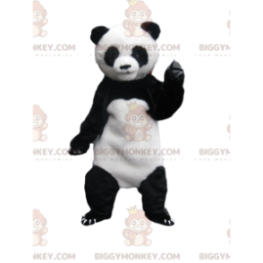 Kostium maskotki BIGGYMONKEY™ Biała i czarna panda z dużymi pazurami - Maskotka Pandy - BIGGYMONKEY_014378 - BiggyMonkey.com