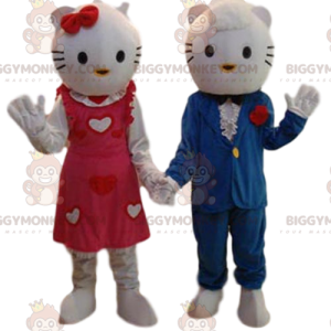 Hello Kitty BIGGYMONKEY™ Mascot Costume Duo και Costumed