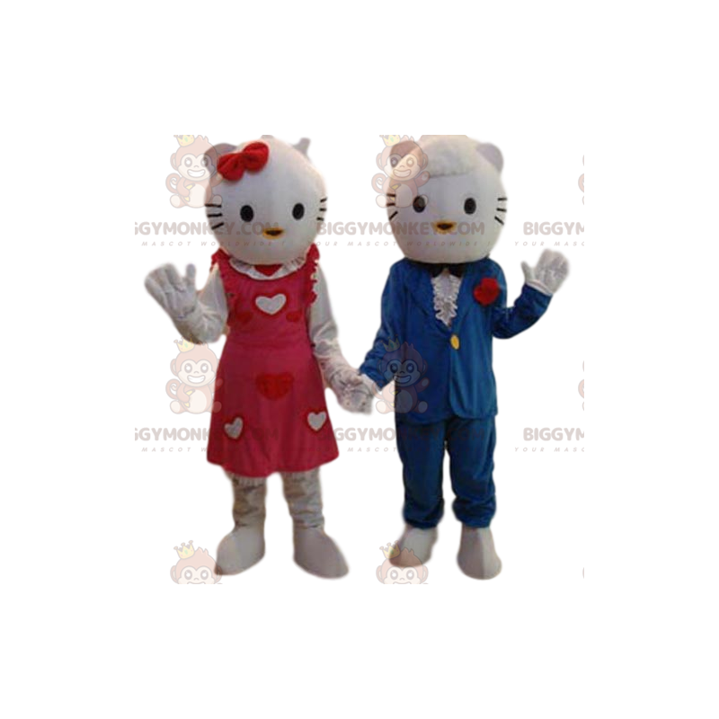 Hello Kitty BIGGYMONKEY™ Mascot Costume Duo and Costumed