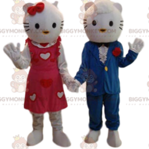 Hello Kitty BIGGYMONKEY™ Mascot Costume Duo and Costumed