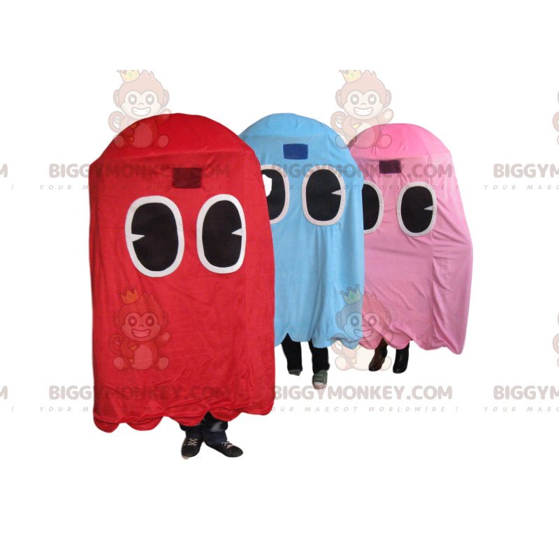 BIGGYMONKEY™ Mascot Costume Trio από τα φαντάσματα του Pacman