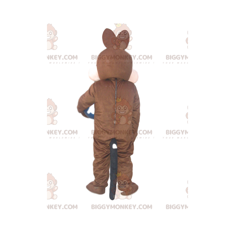 Coyote BIGGYMONKEY™ mascottekostuum, uit de tekenfilm Beep Beep