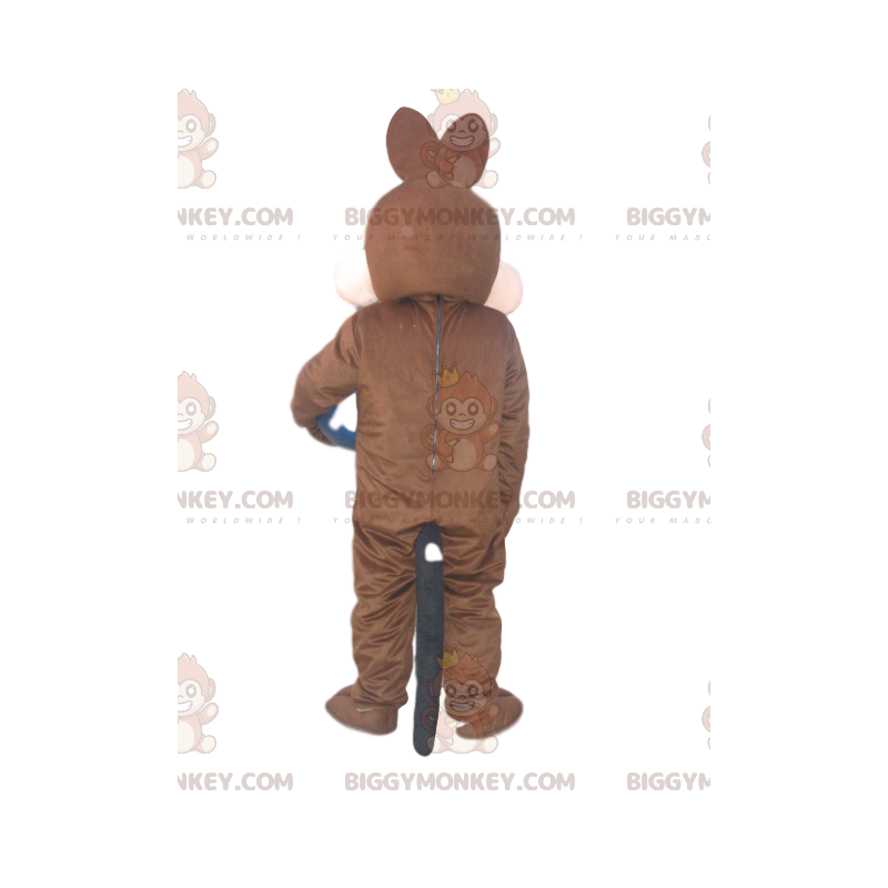 Kostium maskotki Coyote BIGGYMONKEY™ z kreskówek Beep Beep i Kostium maskotki Coyote BIGGYMONKEY™ z kreskówek Beep Beep i