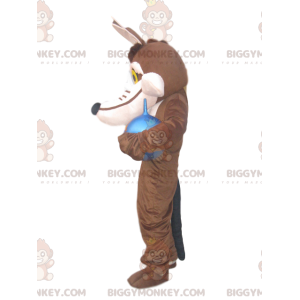 Coyote BIGGYMONKEY™ Mascot Costume, from cartoon Beep Beep and