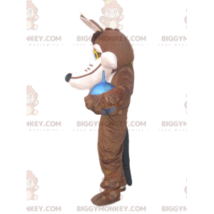 Kostium maskotki Coyote BIGGYMONKEY™ z kreskówek Beep Beep i