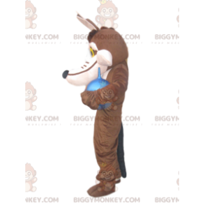 Coyote BIGGYMONKEY™ mascottekostuum, uit de tekenfilm Beep Beep