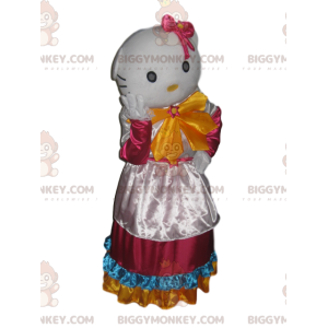 Kostým maskota Hello Kitty BIGGYMONKEY™ s bílými a